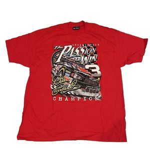 Dale Earnhardt Nascar “The Passion To Win” The Intimidator Champion T-Shirt XL